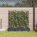 Have Blomsterkrukke 3 pcs Sort 120 x 40 x 125,5 cm Plastik