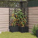 Have Blomsterkrukke 3 stk. Sort 80 x 80 x 143 cm PP