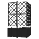 Have Blomsterkrukke 3 stk. Sort 80 x 80 x 143 cm PP