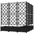 Have Blomsterkrukke 5 pcs Sort 120 x 120 x 125,5 cm Plastik