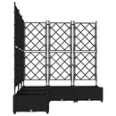 Have Blomsterkrukke 5 pcs Sort 120 x 120 x 125,5 cm Plastik