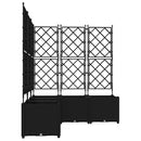 Have Blomsterkrukke 5 pcs Sort 120 x 120 x 143 cm Plastik