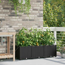 Have Blomsterkrukke 3 pcs Sort 120 x 40 x 37,5 cm Plastik