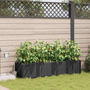 Have Blomsterkrukke 4 pcs Sort 160 x 40 x 37,5 cm Plastik