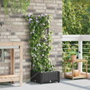 Have Blomsterkrukke Sort 40 x 40 x 126 cm Plastik