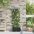 Have Blomsterkrukke Sort 40 x 40 x 126 cm Plastik