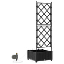 Have Blomsterkrukke Sort 40 x 40 x 126 cm Plastik