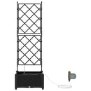 Have Blomsterkrukke Sort 40 x 40 x 126 cm Plastik