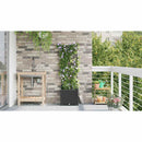 Have Blomsterkrukke Sort 40 x 40 x 142 cm Plastik