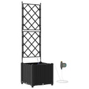 Have Blomsterkrukke Sort 40 x 40 x 142 cm Plastik