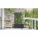 Have Blomsterkrukke 2 pcs Sort 80 x 40 x 142 cm Plastik