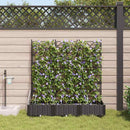 Have Blomsterkrukke 3 pcs Sort 120 x 40 x 126 cm Plastik
