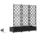 Have Blomsterkrukke 3 pcs Sort 120 x 40 x 126 cm Plastik
