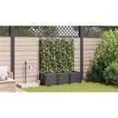 Have Blomsterkrukke 3 pcs Sort 120 x 40 x 142 cm Plastik