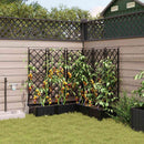 Have Blomsterkrukke 5 pcs Sort 120 x 120 x 126 cm Plastik