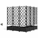 Have Blomsterkrukke 5 pcs Sort 120 x 120 x 126 cm Plastik