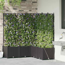 Have Blomsterkrukke 5 pcs Sort 120 x 120 x 142 cm Plastik