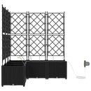 Have Blomsterkrukke 5 pcs Sort 120 x 120 x 142 cm Plastik