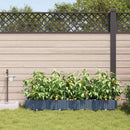 Have Blomsterkrukke 4 pcs Grå 160 x 40 x 22 cm Plastik