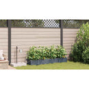 Have Blomsterkrukke 4 pcs Lys Grå 160 x 40 x 22 cm Plastik