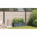 Have Blomsterkrukke 3 pcs Lys Grå 120 x 40 x 37,5 cm Plastik