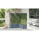 Have Blomsterkrukke 5 pcs Lys Grå 120 x 120 x 142 cm Plastik