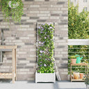 Have Blomsterkrukke Hvid 40 x 40 x 125,5 cm Plastik