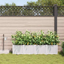 Have Blomsterkrukke 4 pcs Hvid 160 x 40 x 37,5 cm Plastik