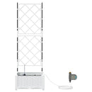 Have Blomsterkrukke Hvid 40 x 40 x 126 cm Plastik