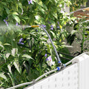 Have Blomsterkrukke 2 pcs Hvid 80 x 40 x 126 cm Plastik