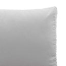 Havemøbelsofa med pude Lysegrå 200,5 x 70 x 85,5 cm Stål