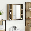 Spejlskab med hylde Sonoma eg 60 x 16 x 60 cm Konstrueret træ