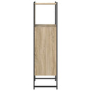 Badeværelsesskab Beige 33 x 33 x 120,5 cm Konstrueret træ