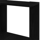 Bogreol Sort eg 50 x 50 x 179 cm
