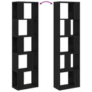 Bogreol Sort eg 45 x 23,5 x 162,5 cm