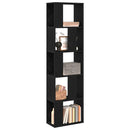 Bogreol Sort eg 45 x 23,5 x 162,5 cm