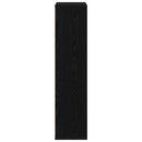 Bogreol Sort eg 50 x 25 x 102 cm