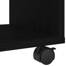 Endebord Sort eg 72 x 33 x 42,5 cm Konstrueret træ
