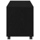 Endebord Sort eg 72 x 33 x 42,5 cm Konstrueret træ