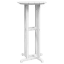 Barbord Hvid 55 x 55 x 107 cm Polyethylen