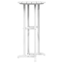 Barbord Hvid 55 x 55 x 107 cm Polyethylen