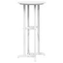 Barbord Hvid 55 x 55 x 107 cm Polyethylen