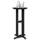 Barbord Sort 55 x 55 x 107 cm Polyethylen