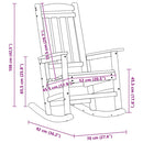 Barbænk 2 pcs Lysegrå 52 x 43 x 73,5 cm HDPE