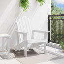 Adirondack-stol Hvid 82 x 74 x 92 cm HDPE