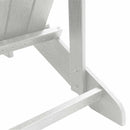 Adirondack-stol Hvid 82 x 74 x 92 cm HDPE