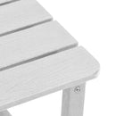 Sidebord Hvid 38 x 38 x 46 cm Polyethylen