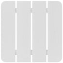 Sidebord Hvid 38 x 38 x 46 cm Polyethylen