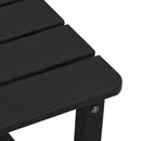 Sidebord Sort 38 x 38 x 46 cm Polyethylen
