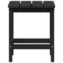 Sidebord Sort 38 x 38 x 46 cm Polyethylen
